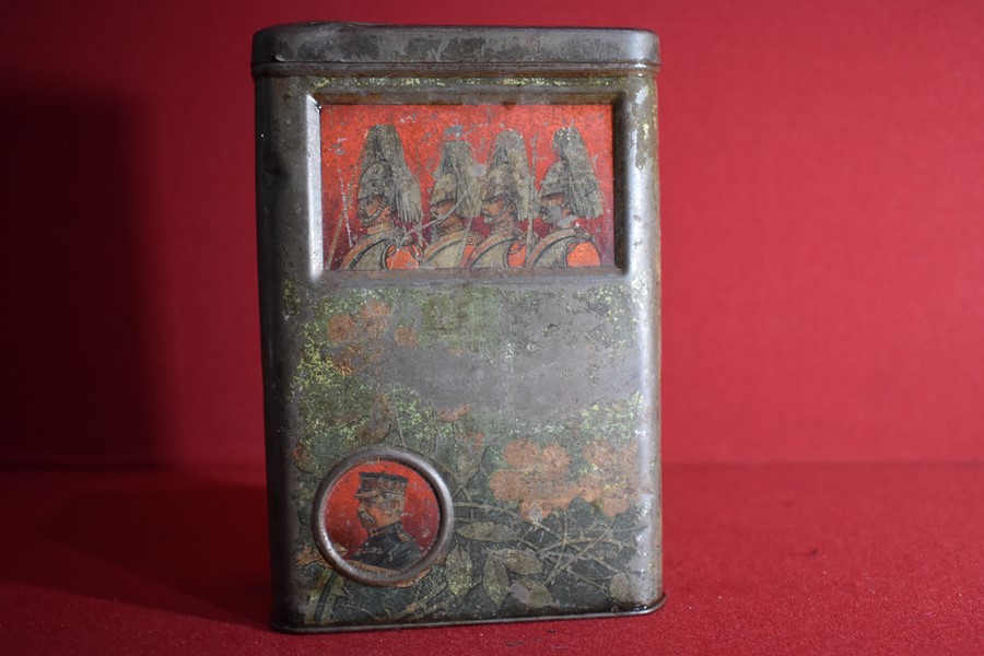 BOER WAR PERIOD BISCUIT TIN.-SOLD